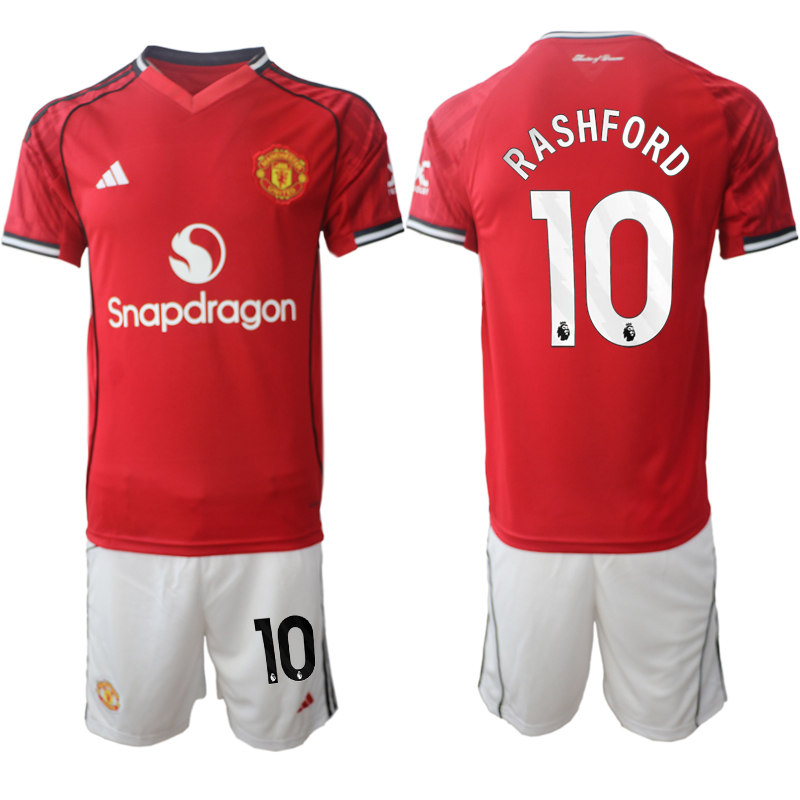 Men 2025-2026 Club Manchester United home Red #10 Soccer Jersey->manchester united jersey->Soccer Club Jersey